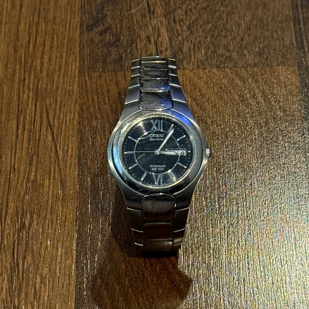 Citizen Eco-Drive Titanium WR100 Men’s Watch